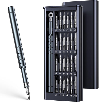 JOREST 52-IN-1 Precision Screwdriver Set. Mini Repair Tool Kit with Torx for Macbook. Computer. Laptop. iPhone. PS5. Xbox. Switch. Glasses. Watch. Ring Doorbell. Electronic. Small Gift Gadget for Men