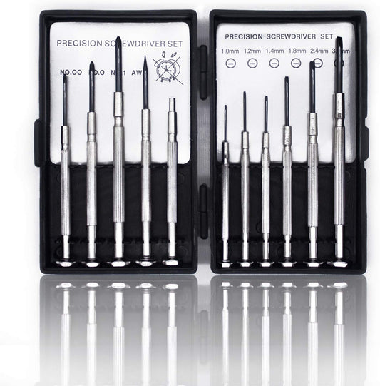 11PCS Mini Precision Screwdriver Set. Small Screwdriver Set for Electronics. Toys. Computer. Watch Repair